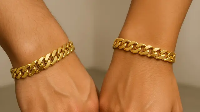 Model Gelang Emas Padat vs Hollow/Ilustrasi ChatGPT