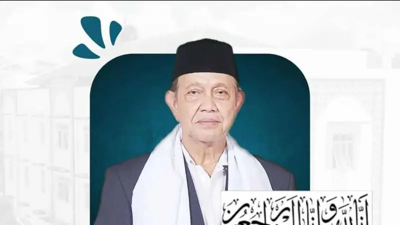 Pimpinan Pondok Pesantren Cipasung, Singaparna Kabupaten Tasikmalaya, Jawa Barat KH. Abun Bunyamin Ruhiat, wafat pada usia 73 tahun, Sabtu (19/11/ 2022). (Liputan6.com/Jayadi Supriadin)