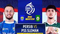 Dapatkan link siaran langsung big match BRI Liga 1: Persib vs PSS Sleman pada matchweek 30 di Vidio. Saksikan dan dukung tim jagoan kalian di BRI Liga 1 2024/25 pada matchweek ke 30 di pekan ini hanya di layanan OTT Vidio. (sum. doc. vidio.com)