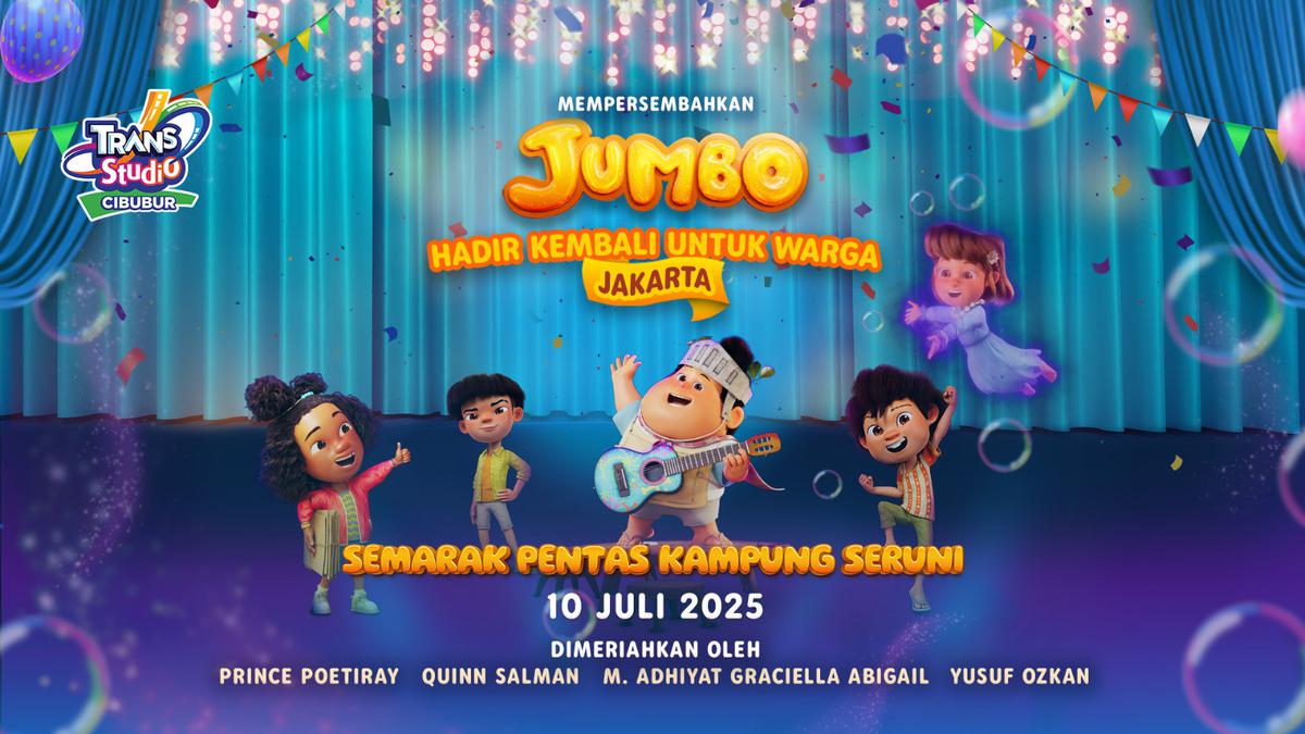 Momen Bertemu Geng Jumbo di Semarak Pentas Kampung Seruni