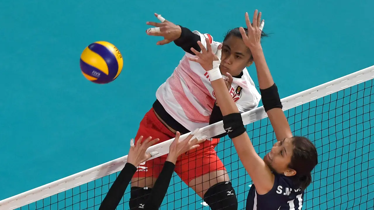 FOTO: Aprilia Manganang, Atlet Voli Putri Indonesia yang Kini Berjenis Kelamin Pria