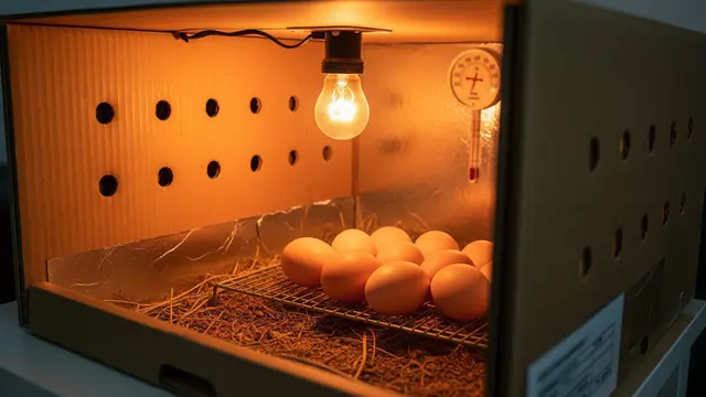 Cara Menetaskan Telur dengan Lampu