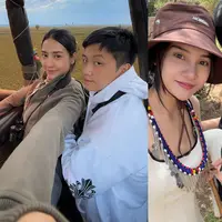 Intip gaya busana Anya Geraldine dan Tora Widjaja liburan di Afrika (@anyageraldine)