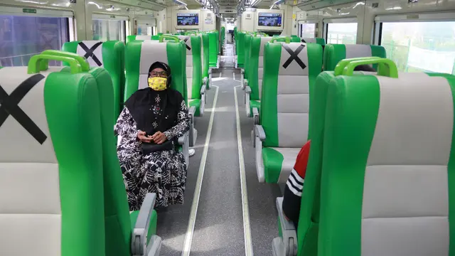 KA Minangkabau Ekspres. (Liputan6.com/ Humas KAI Divre II)
