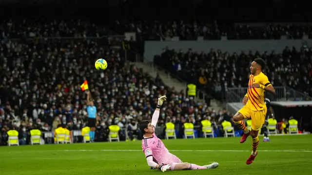 Foto: Duel El Clasico Milik Barcelona, Real Madrid yang Tanpa Karim Benzema Dihajar Barcelona 4-0