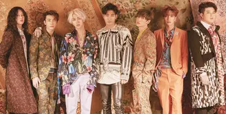 Beberapa waktu lalu, Super Junior comeback di dunia musik K-pop dengan merilis single terbaru yang berjudul Lo Siento. Single terbaru ini mempunyai nuansa musik latin. (Foto: Allkpop.com)