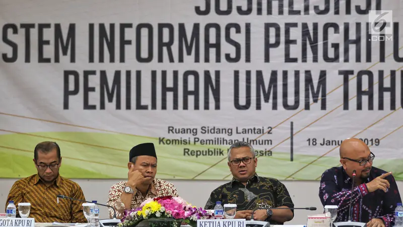 KPU Sosialisasikan Aplikasi Sistem Informasi Penghitungan Suara