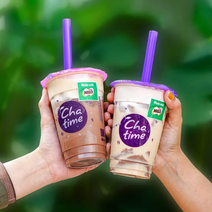 Menu Minuman Terbaru Chatime dengan Paduan Milo