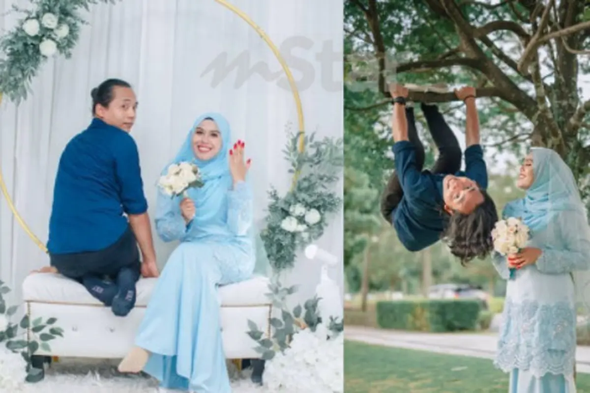 Pria Ini Berpose Bak Spiderman saat Foto Pertunangan, 5 Potretnya Bikin Geleng Kepala