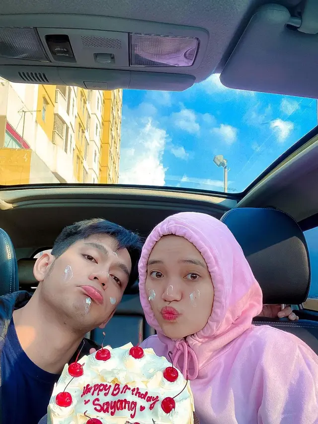 Ilyas Bachtiar bintang Mega Series Panggilan dapat kejutan ultah dari Nabila LIDA (Foto: Instagram @ilyasbachtiar10)