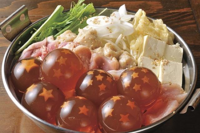 Dragon Ball biasanya disajikan bersama sayur dan daging yang gurih | Copyright kotaku.com