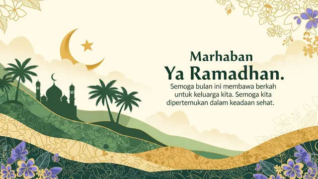Gambar Marhaban Ya Ramadhan