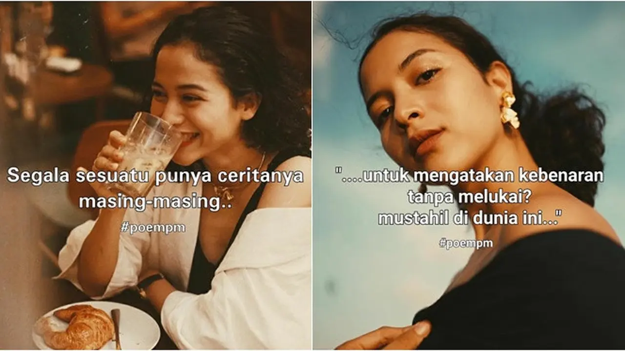 Viral, Ini 7 Puisi Putri Marino tentang Cinta dan Kehidupan