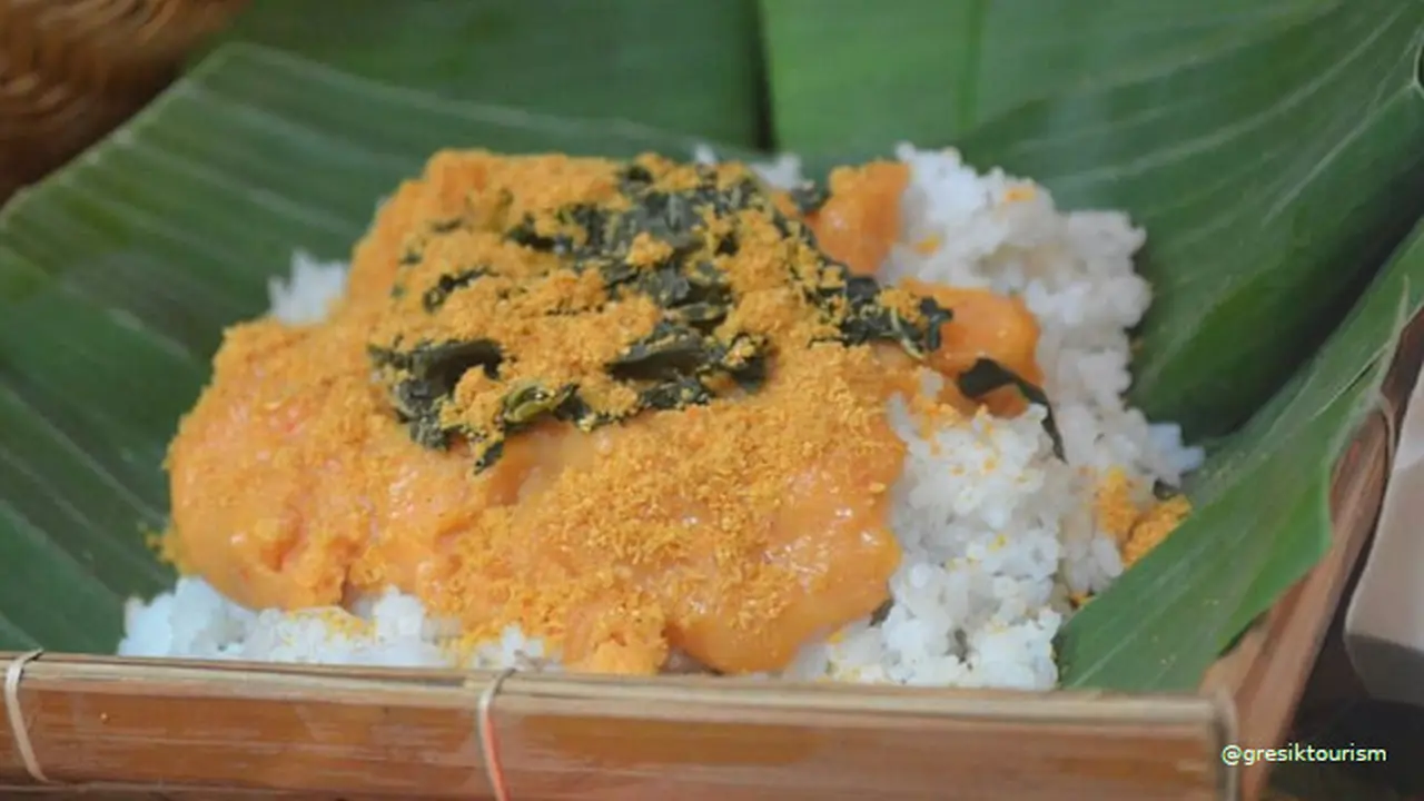 Sego romo kuliner khas Gresik. (Liputan6.com/ ist)