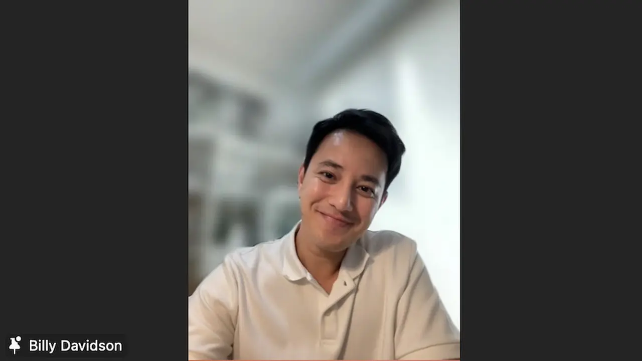 Potret Wawancara Eksklusif dengan Billy Davidson bersama Pemain Luka Cinta (Dok. Zoom/Patricia Vianney)