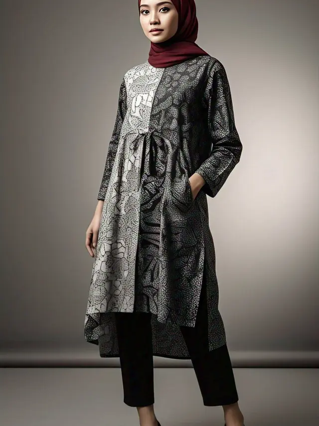 Gaya Batik Hijab Kondangan 2025