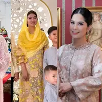 Erina Gudono hingga Annisa Pohan pilih tak kenakan baju shimmer di hari Lebaran (@erinagudono @guruhadin @annisayudhoyoho)