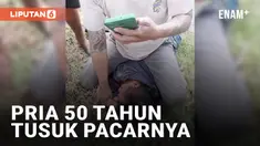 Terbakar Api Cemburu, Seorang Pria Nekat Tusuk Pacarnya Sendiri