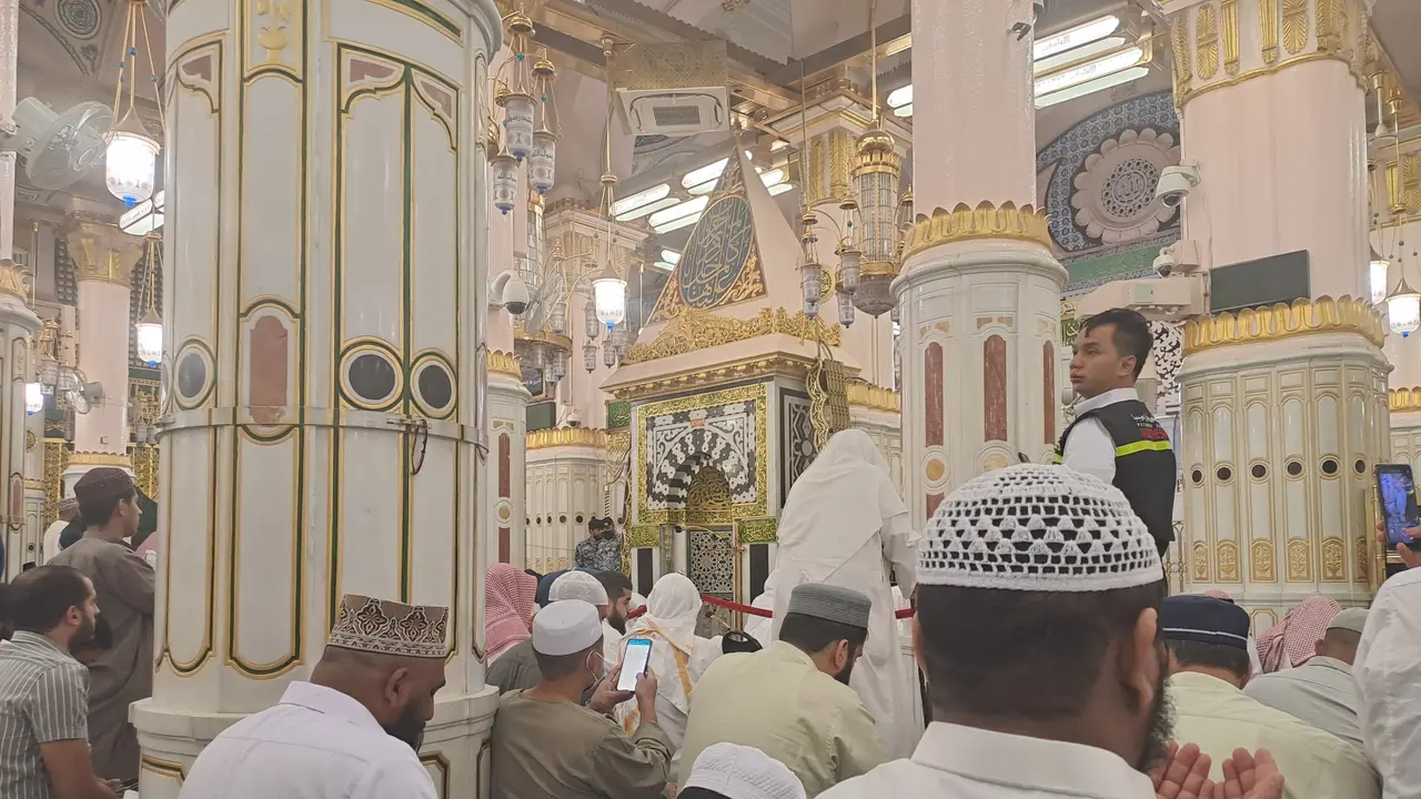 Jemaah Haji Indonesia Bisa Mulai Masuk ke Raudhah