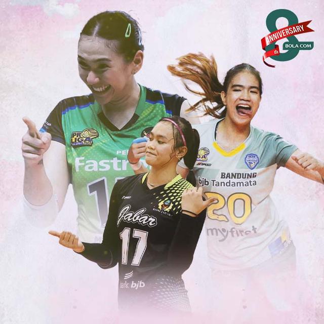 Ilustrasi - 8 Bintang Cantik Di Panggung Bola Voli Indonesia