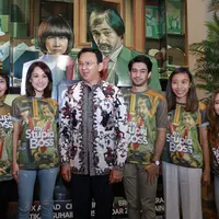 Film 'My Stupid Boss' yang dibintatngi Reza Rahadian dan Bunga Citra Lestari dirilis serentak di empat negara seperti Indonesia, Brunei Darussalam, Malaysia, dan Singapura, Kamis (19/5/2016). (Galih W. Satria/Bintang.com)