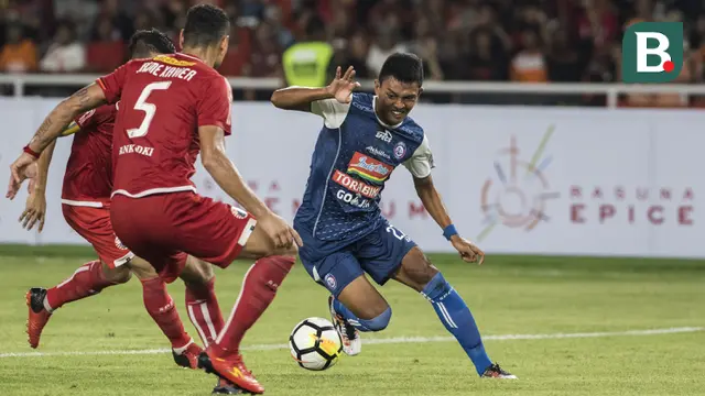 Persija Jakarta Bungkam Arema FC