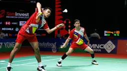 Pasangan ganda putra unggulan ke-4, Fajar Alfian/Muhammad Rian Ardianto lolos ke final setelah menang atas unggulan ke-2, Aaron Chia/Soh Wooi Yik (Malaysia) dengan rubber game, 22-20, 13-21, 21-8. Di Final mereka akan jumpa ganda Malaysia lainnya, Goh Sze Fei/Nur Izzuddin. (Humas PBSI)