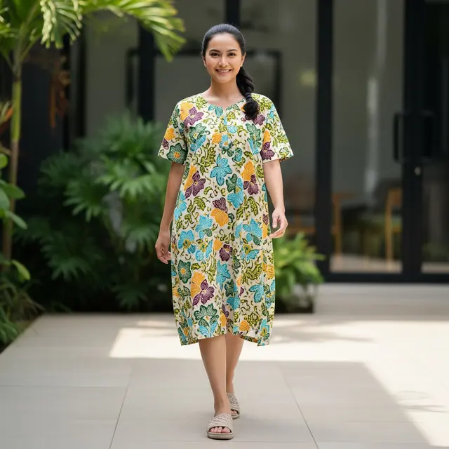 Daster Model Gaun yang Nyaman Dipakai Sehari-hari