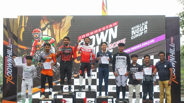Podium Seri 2 Indonesian Downhill 2025
