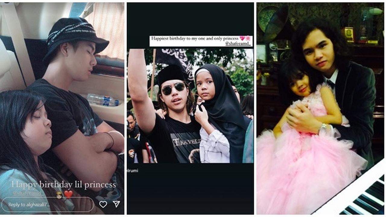 6 Safeea Ahmad dengan Bareng Al, El, dan Dul, Baru Rayakan Ultah ke-14 Tahun