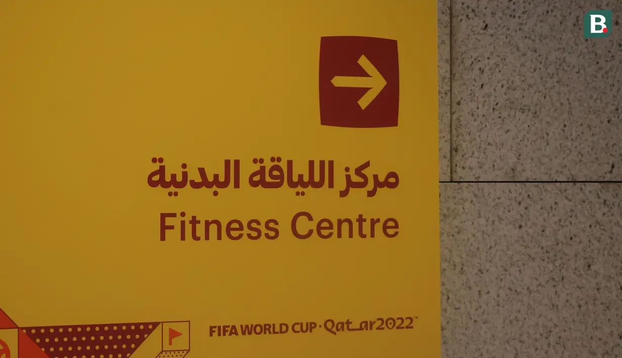 <p>Selain menyediakan kebutuhan utama dari para peliput yang datang dari seluruh penjuru dunia, Media Center Piala Dunia 2022 juga menyediakan fasilitas fitness. (Bola.com/Hendry Wibowo)</p>