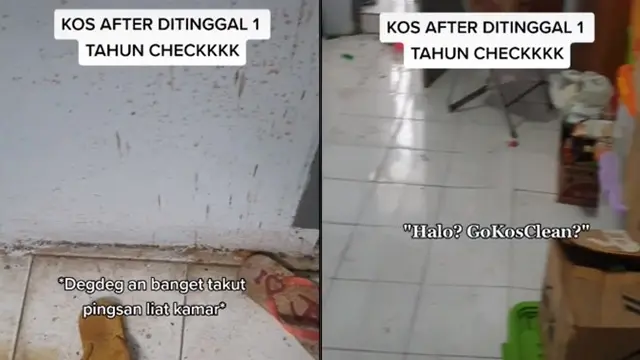 Viral Kondisi Kamar Kos Setelah Satu Tahun Ditinggal, Bikin Warganet Kaget