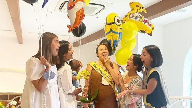 Segera Jadi Ibu, Ini 6 Momen Baby Shower Nadine Chandrawinata