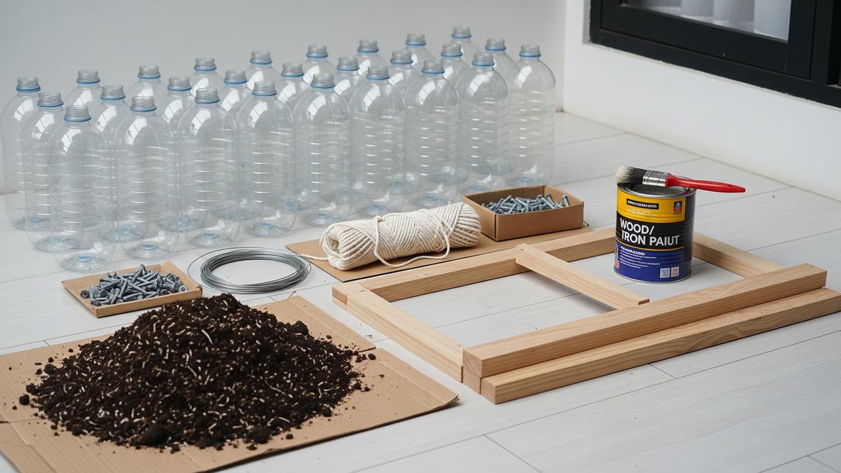 Cara Membuat Edible Garden Vertikal dari Botol Bekas yang Unik dan Hemat, Konsep Taman Modern