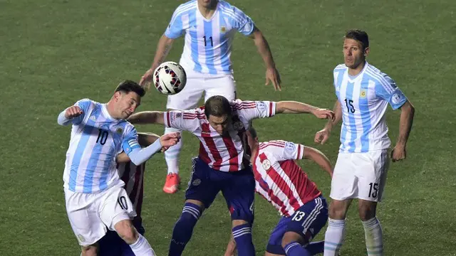 Argentina melaju ke final Copa America 2015 setelah di semifinal mengalahkan Paraguay dengan skor 6-1.