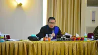 Anggota Komisi II DPR saat dengar pendapat terkait persoalan lahan dengan Pemerintah Provinsi Riau. (Liputan6.com/Istimewa)