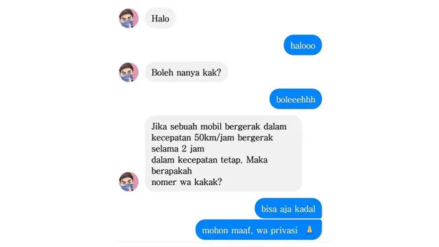 Chat Lucu Usaha Jomblo