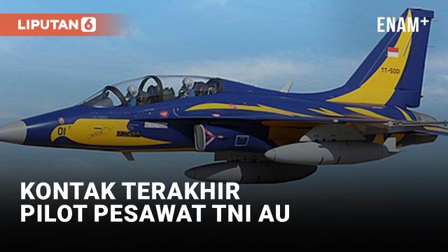 Pesawat TNI AU Jatuh di Blora Setelah Hilang Kontak