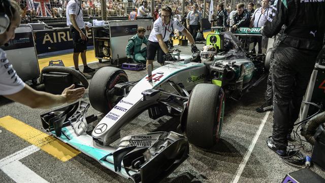 Lewis Hamilton (AFP Photo/Mohd Rasfan)