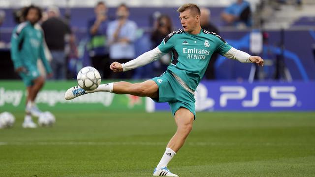 FOTO: Real Madrid Siap Tempur Lawan Liverpool di Final Liga Champions