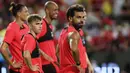 Pertandingan persahabatan ini diprediksi akan berlangsung sengit karena mempertemukan dua raksasa Premier League yang punya sejarah panjang serta rivalitas yang panas di Liga Inggris. (AFP/Jack Taylor)