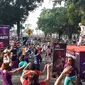 Brand fitnes terpopuler di Indonesia meramaikan jalan raya kota dengan Zumba Party di minggu pagi hari Car Free Day.