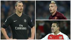 Kabar transfer terkini, Jumat (15/4/2016), diwarnai niat Zlatan Ibrahimovic ke Liga Inggris dan keinginan Chelsea mendatangkan gelandang keturunan Indonesia yang kini merumput di AS Roma, Radja Nainggolan. (AFP)