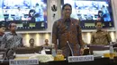 Saat rapat kerja dengan Komisi XI DPR RI, Kementerian Keuangan (Kemenkeu) memastikan kebijakan efisiensi anggaran internal akan terus berlanjut di 2026. (merdeka.com/Arie Basuki)