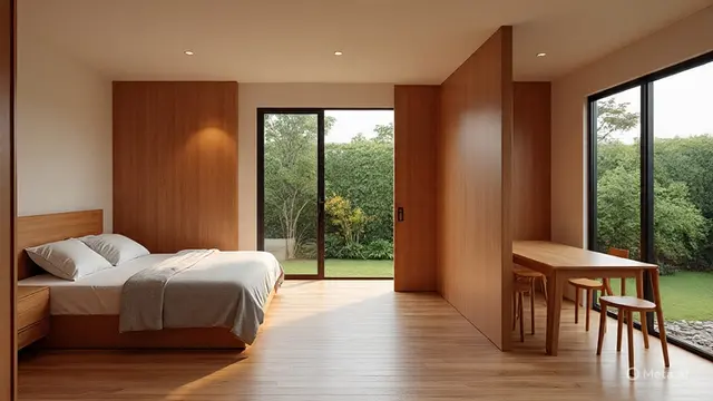 Desain Rumah Minimalis 2 Kamar Bernuansa Islami yang Asri