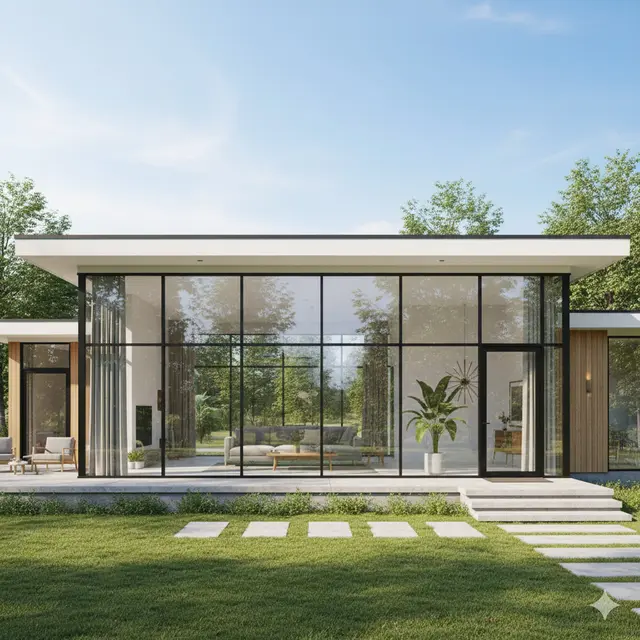 Rumah sederhana 1 lantai (Foto: Gemini AI)