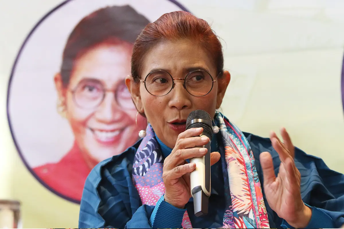 Susi Pudjiastuti Bahas Masalah Natuna di DPP PKS