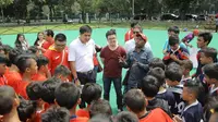 SSB Tionghoa yang dikelola Generasi Muda (Gema) Inti serius melakukan pembinaan pemain muda.