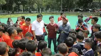 SSB Tionghoa yang dikelola Generasi Muda (Gema) Inti serius melakukan pembinaan pemain muda.