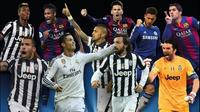 Lima pemain Juventus masuk dalam daftar 10 calon pemain terbaik Eropa musim 2014-2015.